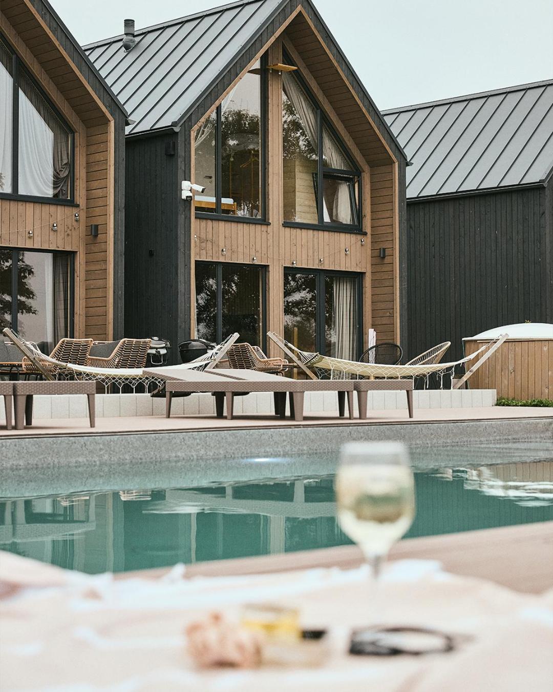 Вилла Wood House Тшенсач Экстерьер фото